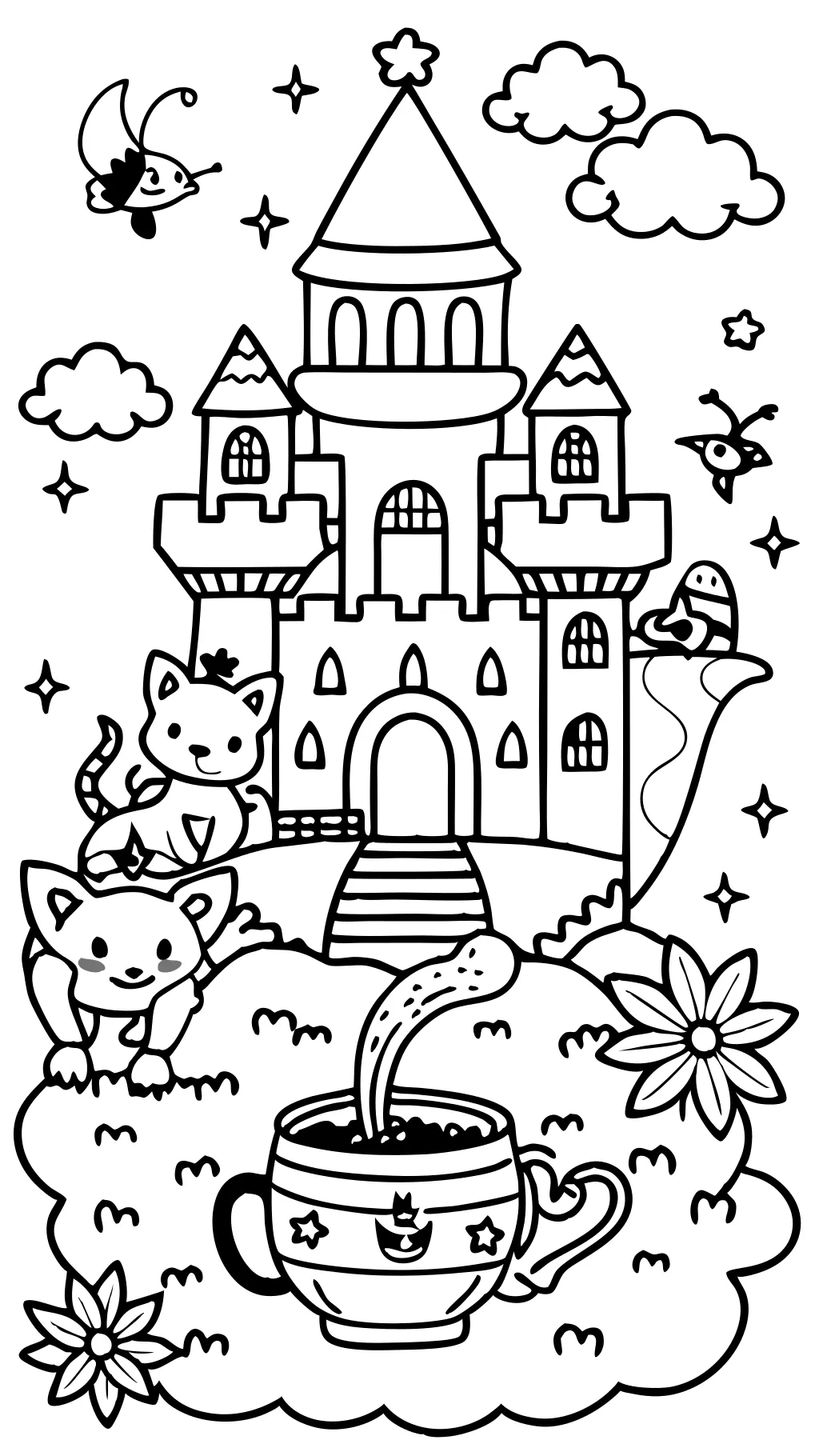 whimsical coloring pages